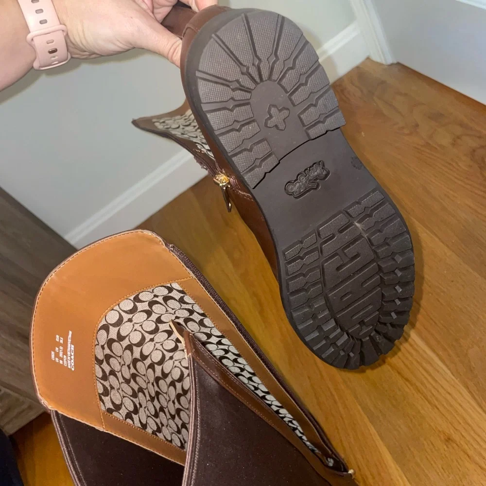 Brown Coach Riding Boots - Picture 3 of 3